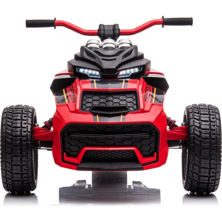 Freddo Outdoor 24V Freddo Spider 3-Wheel Motorcycle 2-Seater Ride On - Red