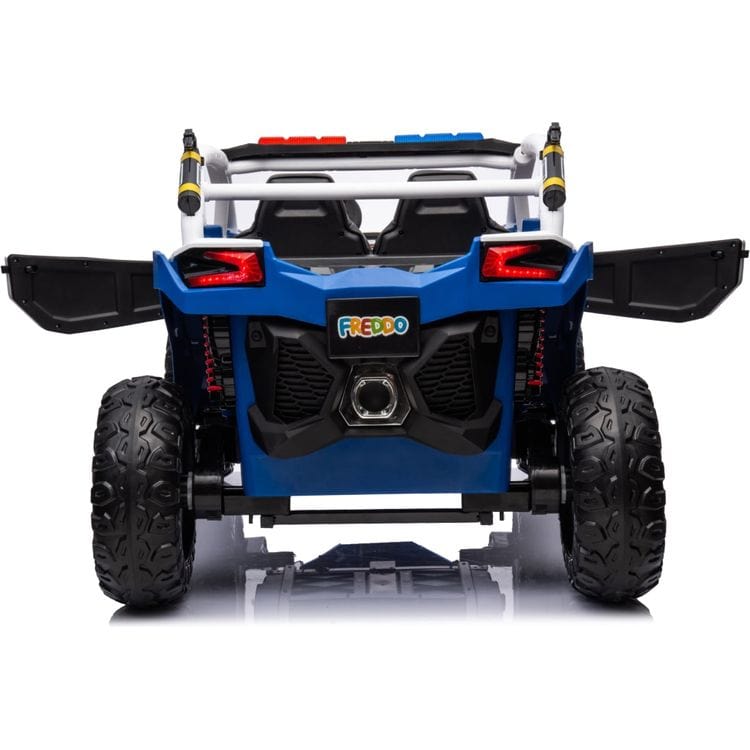 Freddo Outdoor 24V Freddo Toys Police UTV 2 Seater Ride On - Blue