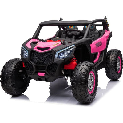 Freddo Outdoor 24V Freddo Toys Storm UTV 2 Seater Ride On - Pink