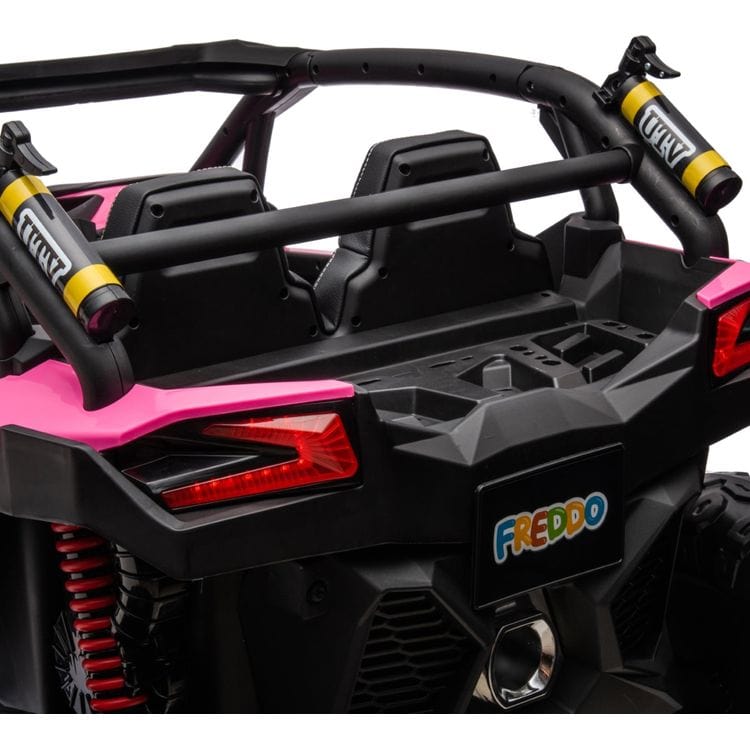 Freddo Outdoor 24V Freddo Toys Storm UTV 2 Seater Ride On - Pink