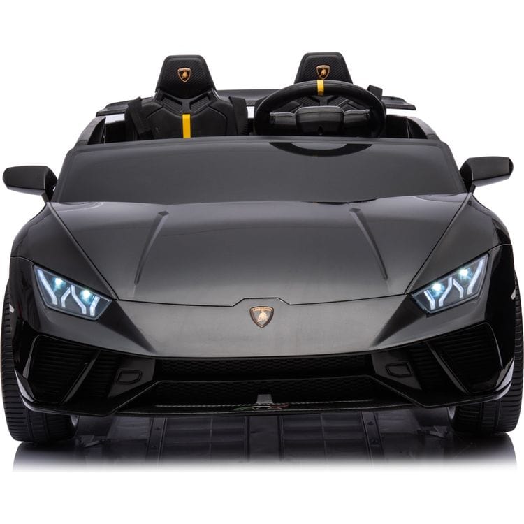 Freddo Outdoor 24V Lamborghini Huracan 2-Seater Electric Ride On - Black