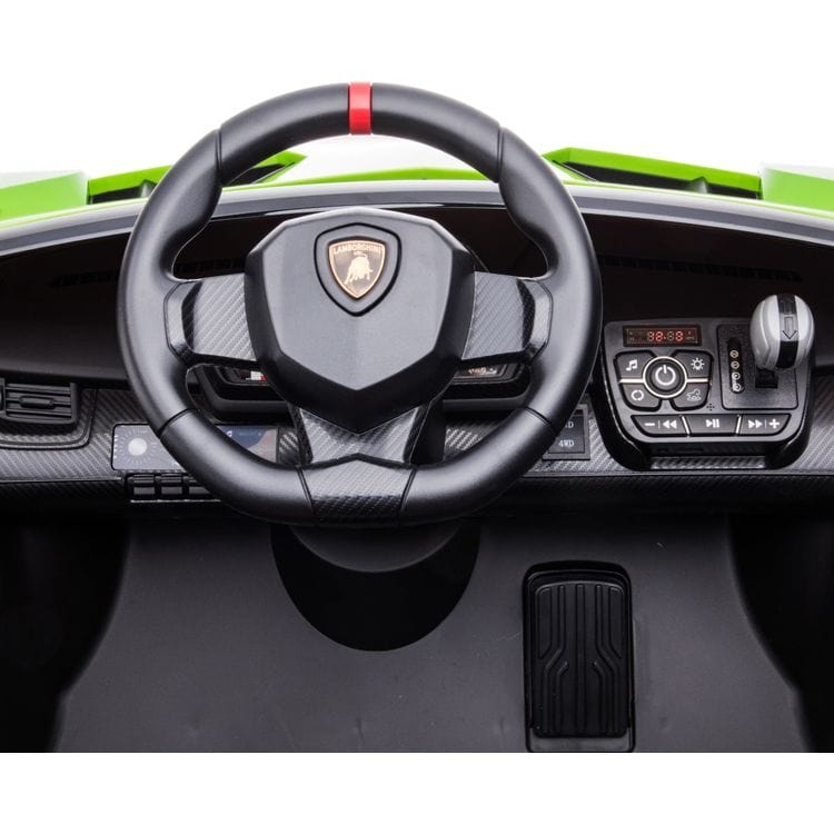 Freddo Outdoor 2x12V 4x4 Lamborghini Veneno 2 Seater Ride on - Green