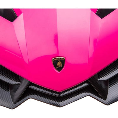 Freddo Outdoor 2x12V 4x4 Lamborghini Veneno 2 Seater Ride on - Pink