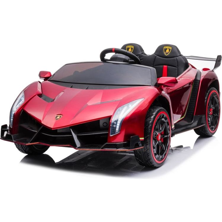 Freddo Outdoor 2x12V 4x4 Lamborghini Veneno 2 Seater Ride on - Red