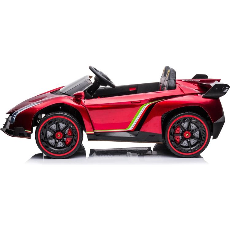 Freddo Outdoor 2x12V 4x4 Lamborghini Veneno 2 Seater Ride on - Red