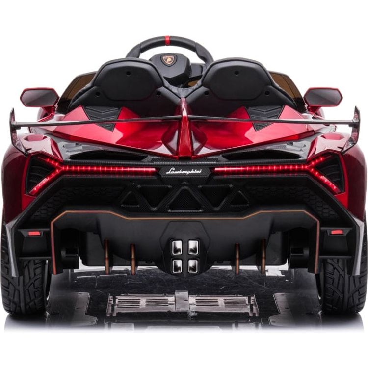 Freddo Outdoor 2x12V 4x4 Lamborghini Veneno 2 Seater Ride on - Red