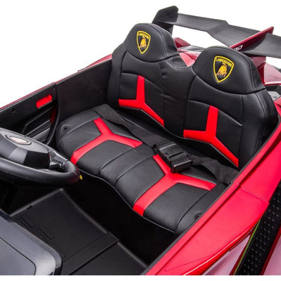 Freddo Outdoor 2x12V 4x4 Lamborghini Veneno 2 Seater Ride on - Red