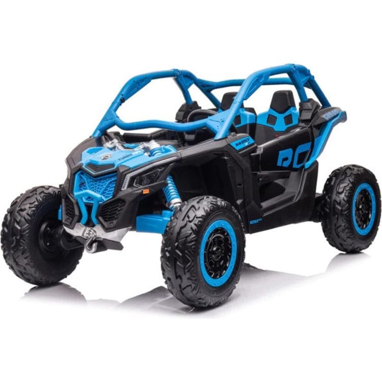Freddo Outdoor 2x24V 4x4 Can Am Maverick 2 Seater Ride on UTV - Blue
