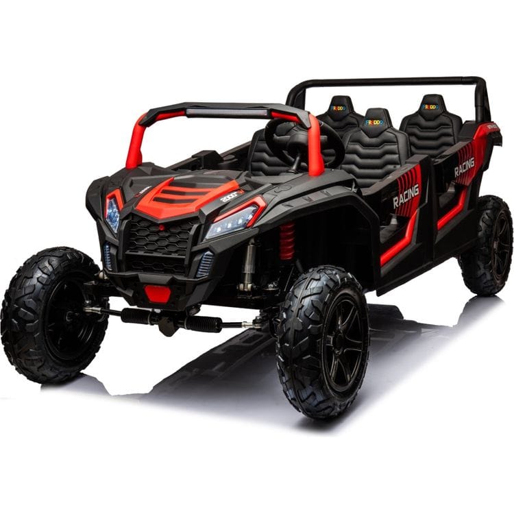 Freddo Outdoor 48V Freddo Beast XL Dune Buggy 4 Seater Ride On - Red