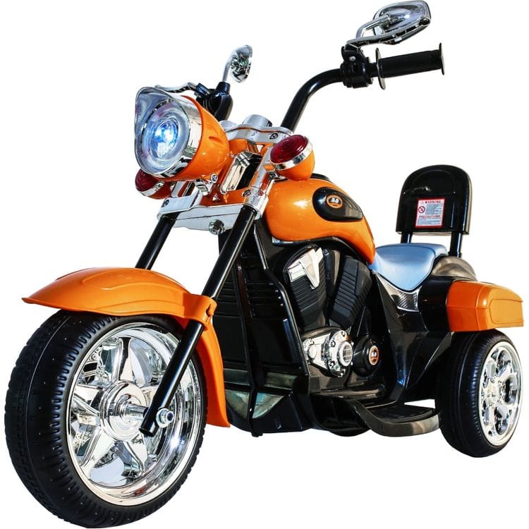 Freddo Outdoor 6V Freddo Toys Chopper Style Ride On Trike - Orange