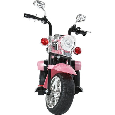 Freddo Outdoor 6V Freddo Toys Chopper Style Ride on Trike - Pink