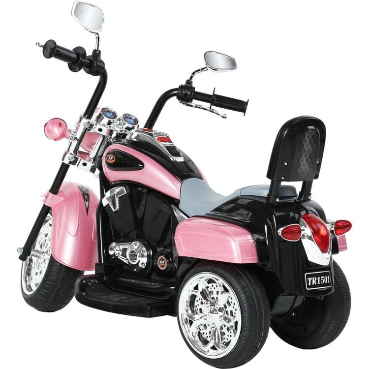 Freddo Outdoor 6V Freddo Toys Chopper Style Ride on Trike - Pink