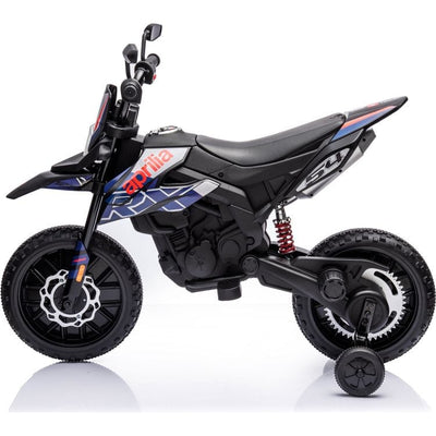 Freddo Outdoor Aprilia 12V Kids' Motorcycle - Black