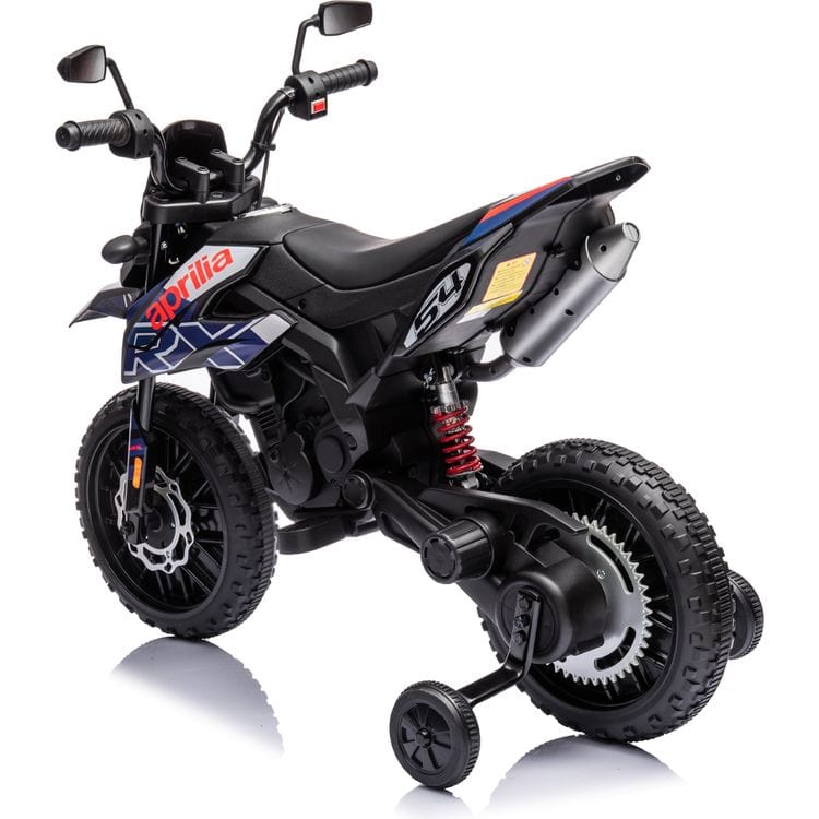 Freddo Outdoor Aprilia 12V Kids' Motorcycle - Black