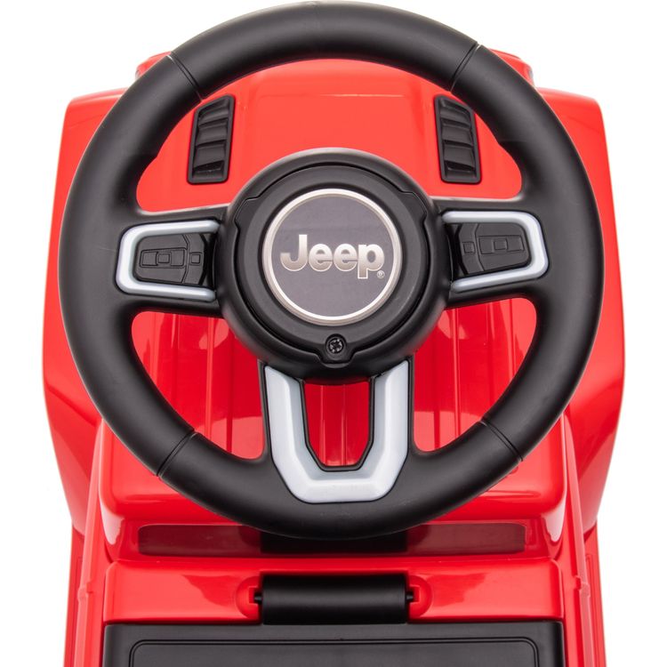 Freddo Outdoor Jeep Rubicon Foot to Floor Ride On - Red