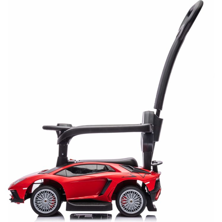 Freddo Outdoor Lamborghini 3-in-1 Push Ride On Toy Car - Red