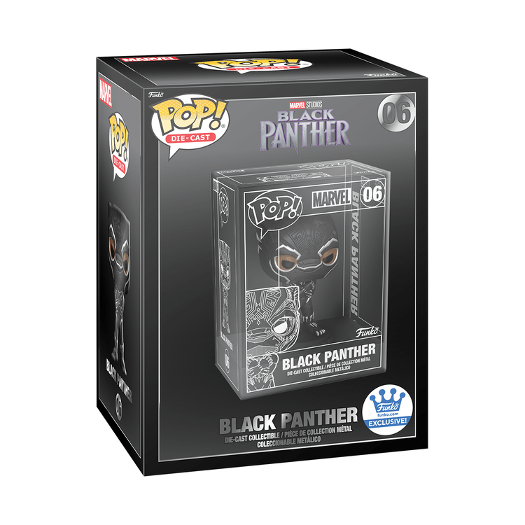 Funko World of Funko Funko Pop! Marvel Die-Cast Black Panther