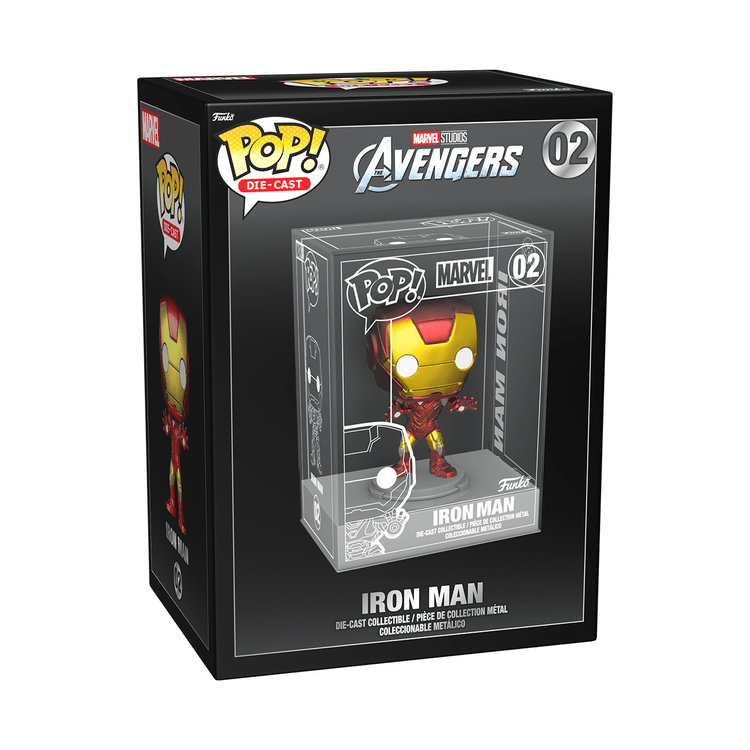 Funko POP Marvel Die Cast Iron Man VI FAO Schwarz