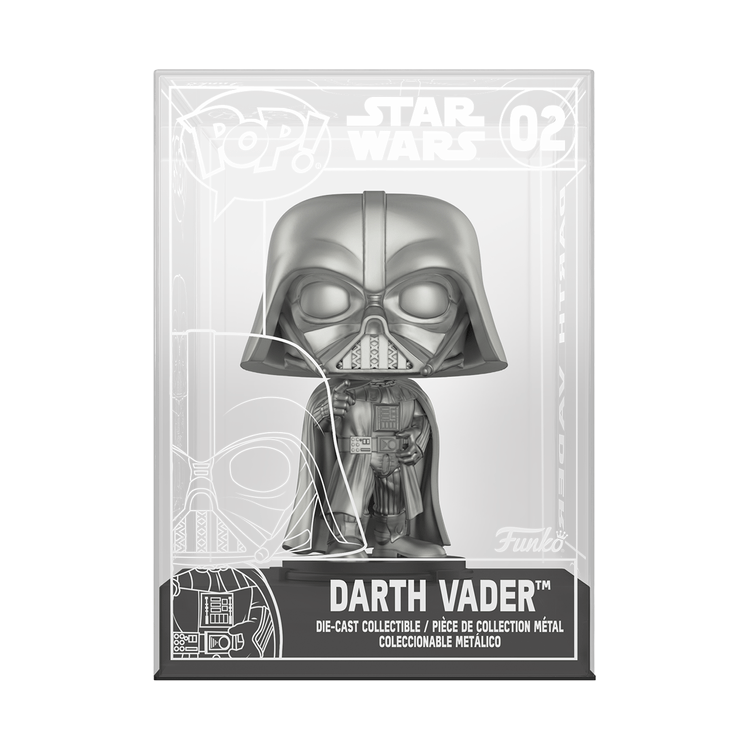 Funko World of Funko Funko POP! Star Wars Die-Cast Darth Vader