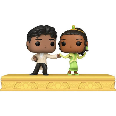 Funko World of Funko POP Moment: D100 - Tiana & Naveen Figures