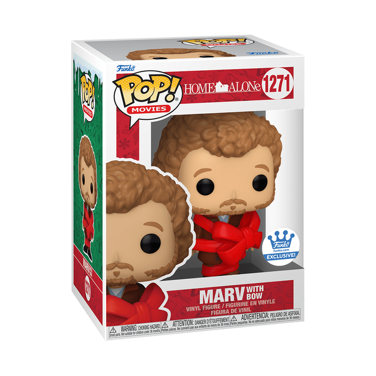 Funko World of Funko POP Movies: Home Alone- Marv with Bow