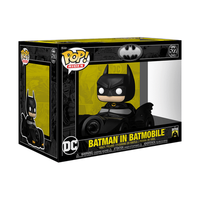 Funko World of Funko POP Rides Deluxe: Batman in Batmobile