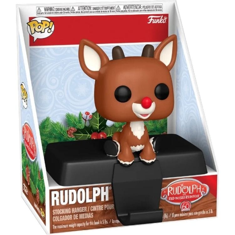 Funko World of Funko POP! Rudolph the Red Nose Reindeer Stocking Hanger