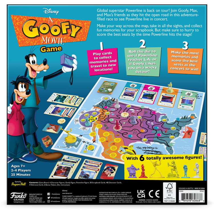 Funko World of Funko Signature Games: Disney A Goofy Movie Game