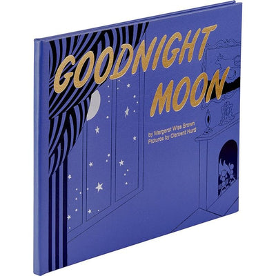 Graphic Image Books "Goodnight Moon" Book in Blue Bonded Leather