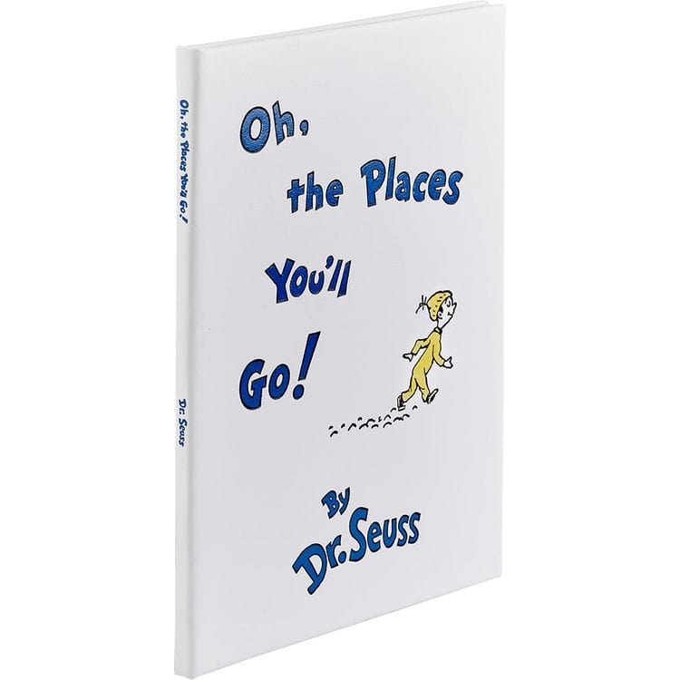 Graphic Image Books "Oh The Places You'll Go" by Dr. Seuss Leather-Bound Book