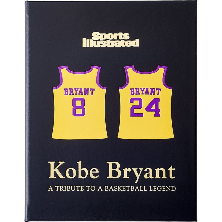 Graphic Image Books Sports Illustrated Kobe Bryant: A Tribute to a Basketball Legend Leather Bound Book