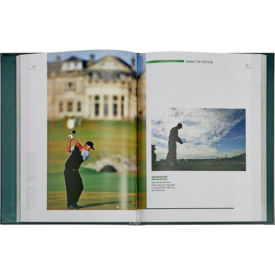 Graphic Image Books Sports Illustrated Tiger Woods 25 Year Special Edition Leather Book