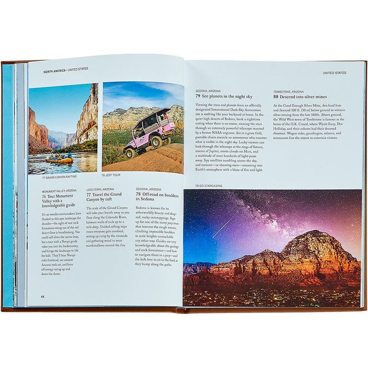 Graphic Image Books The Family Bucket List Book Leather Edition