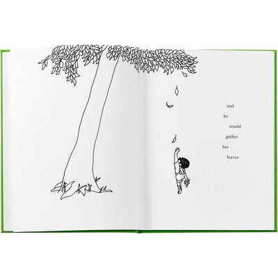 Graphic Image Books "The Giving Tree" Book in Lime Bonded Leather