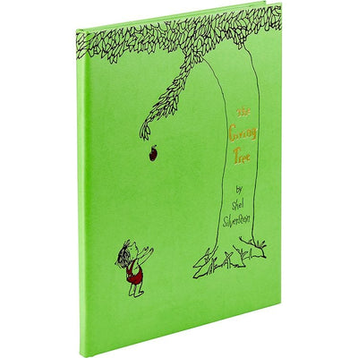 Graphic Image Books "The Giving Tree" Book in Lime Bonded Leather