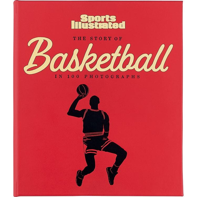 Graphic Image Books "The Story of Basketball in 100 Photographs" Leather-Bound Book by Sports Illustrated