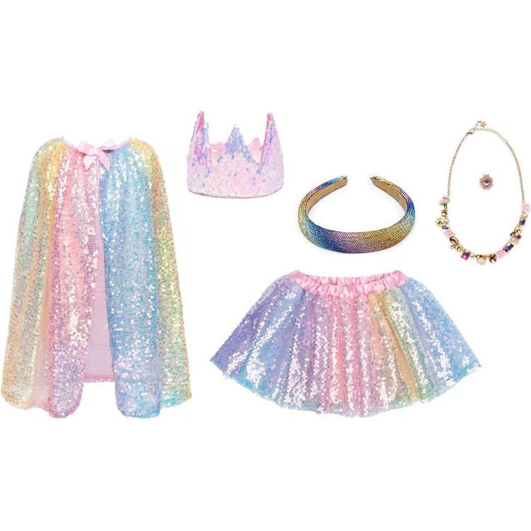 Great Pretenders Dress up FAO Exclusive Ombre Sequins Magical Bundle - Size 4-6 Years