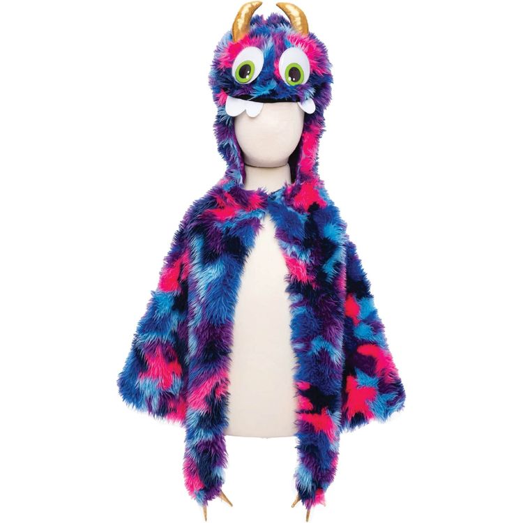 Great Pretenders Dress up Goober The Monster Cape- Size 4-6 Years