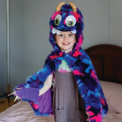 Great Pretenders Dress up Goober The Monster Cape- Size 4-6 Years