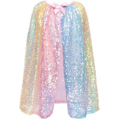 Great Pretenders Dress up Ombre Sequin Cape - Size 4-6 Years