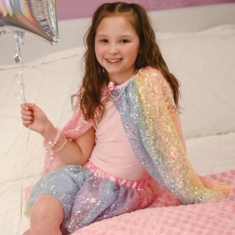 Great Pretenders Dress up Ombre Sequins Skirt - Size 4-6 Years