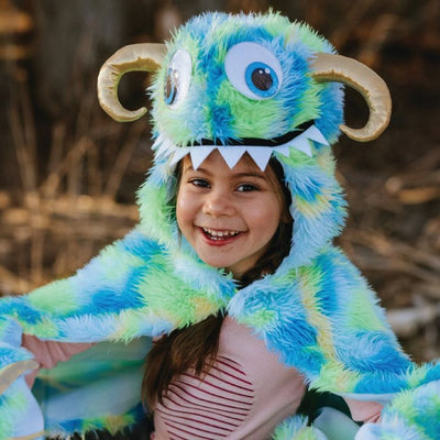 Great Pretenders Dress up Swampy The Monster Cape- Size 4-6 Years