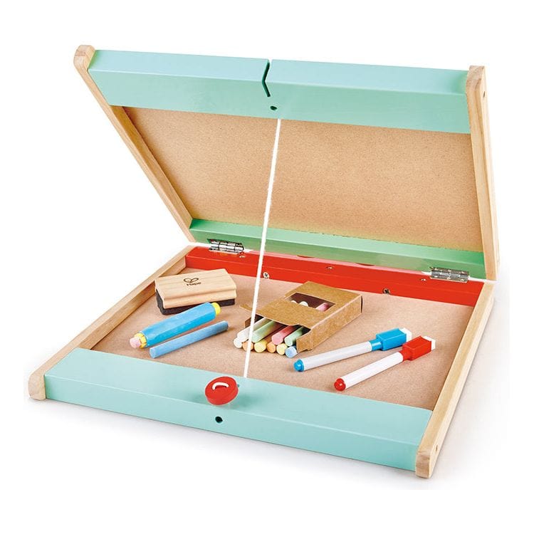 Hape Preschool 3-In-1 Store & Go Tabletop Easel