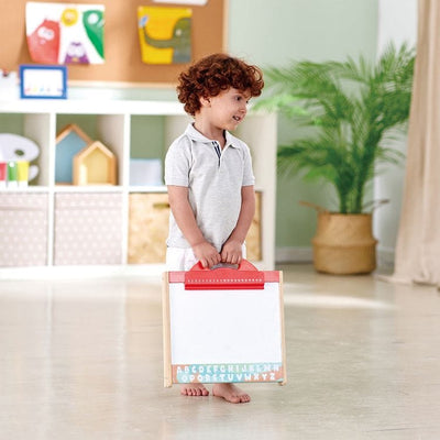 Hape Preschool 3-In-1 Store & Go Tabletop Easel