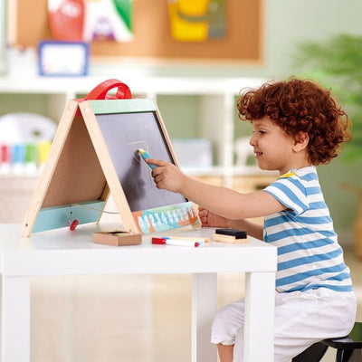 Hape Preschool 3-In-1 Store & Go Tabletop Easel