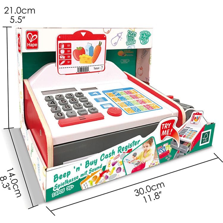 Hape Preschool Beep 'n' Buy Cash Register