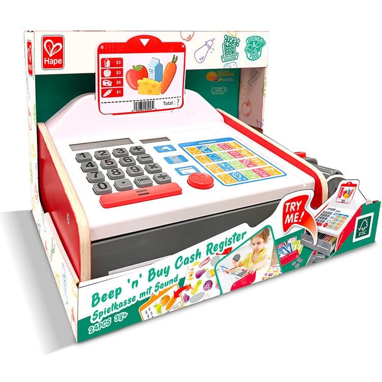 Hape Preschool Beep 'n' Buy Cash Register