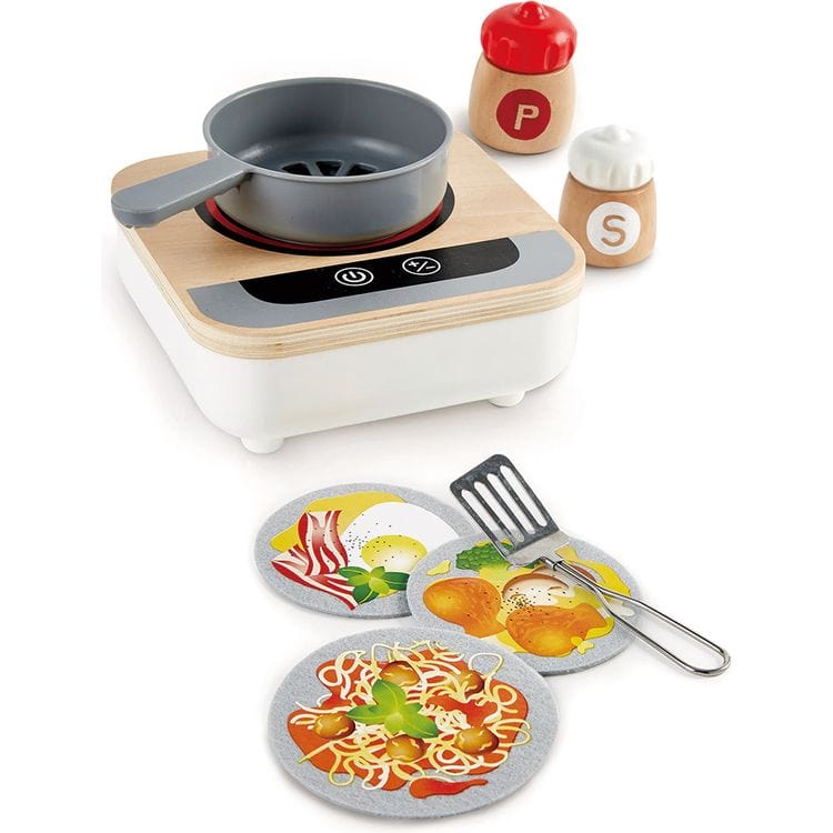 Hape Preschool Fun Fan Fryer Pretend Play Kitchen Set