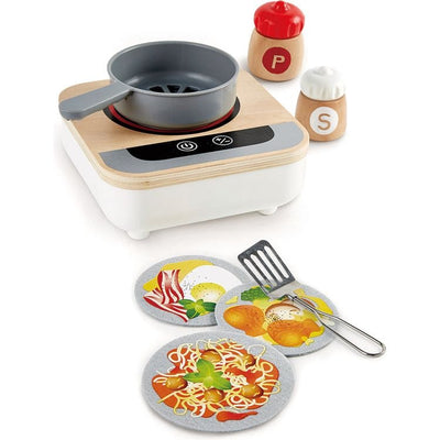 Hape Preschool Fun Fan Fryer Pretend Play Kitchen Set