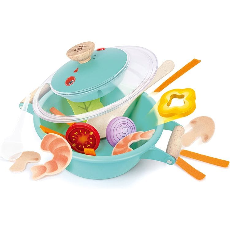 Hape Preschool Little Chef Cooking & Steam Playset